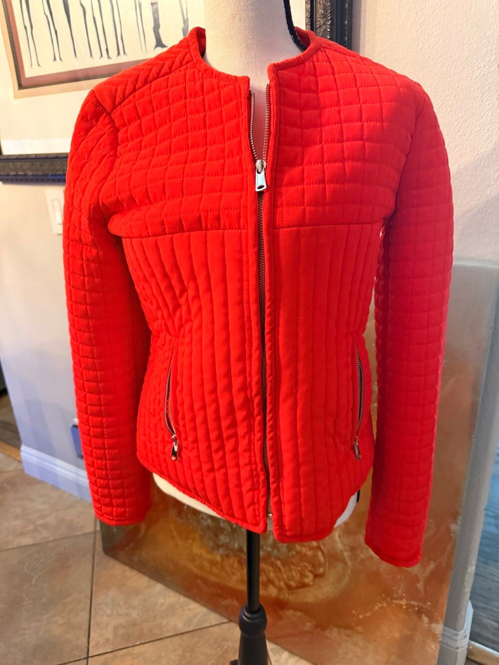 Zara Trafaluc quilted Lightweight Jacket
